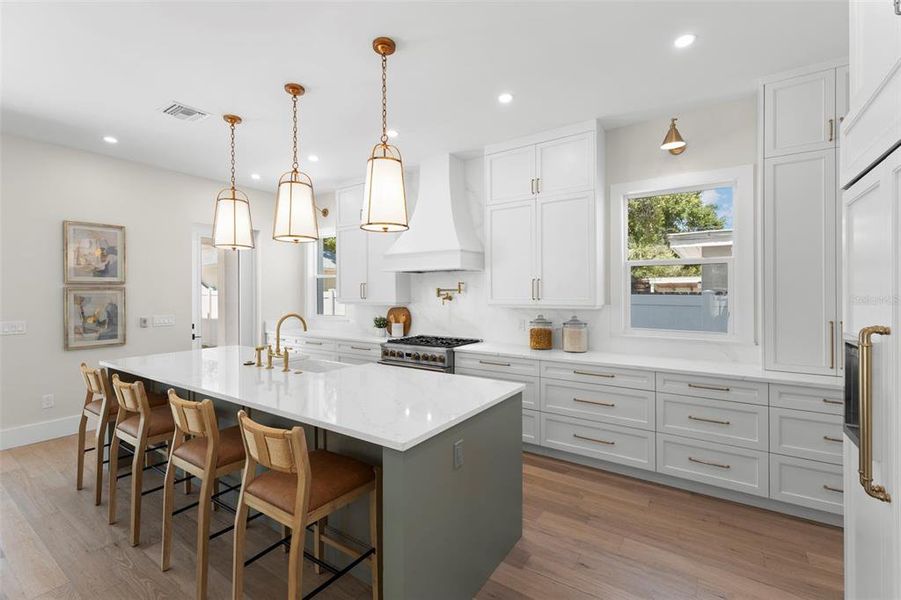 Furnished interior view inside a new home in , St. Petersburg (Image 12).