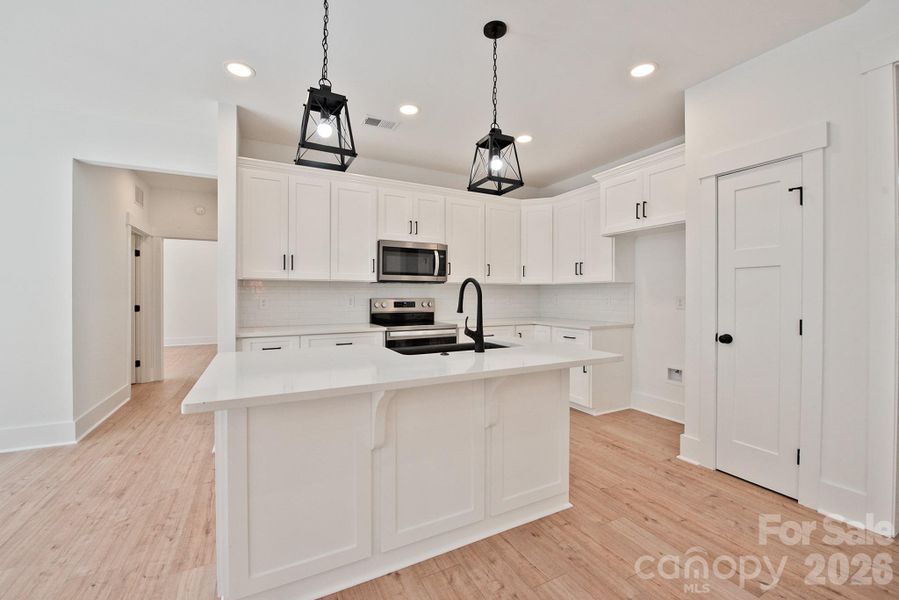 Furnished interior view inside a new home in , Concord (Image 6).