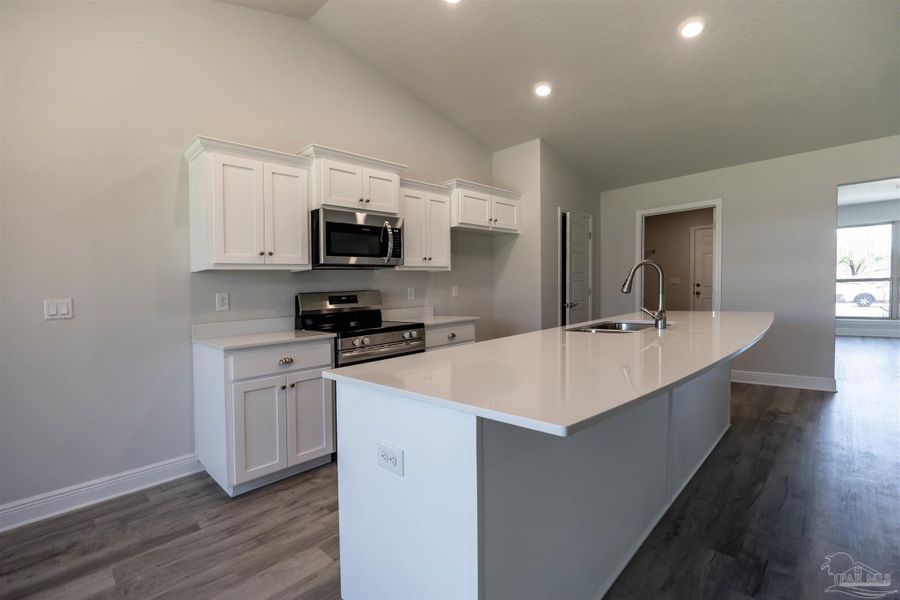 Representative furnished interior of a home built from the Plan 2313 by Adams Homes in Ashton View, Crestview (Image 4).