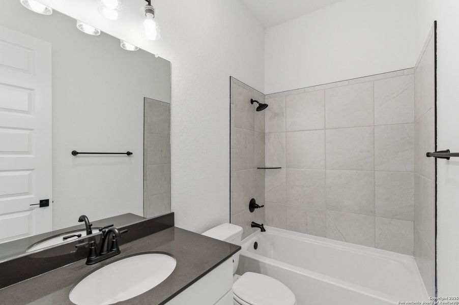 Furnished interior view inside a new home in Sienna Lakes, San Antonio (Image 15).