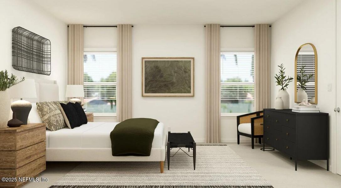 Furnished interior view inside a new home in Russell Retreat, Green Cove Springs (Image 7).