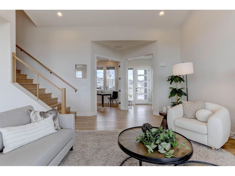 Furnished interior view inside a new home in , Louisville (Image 16).