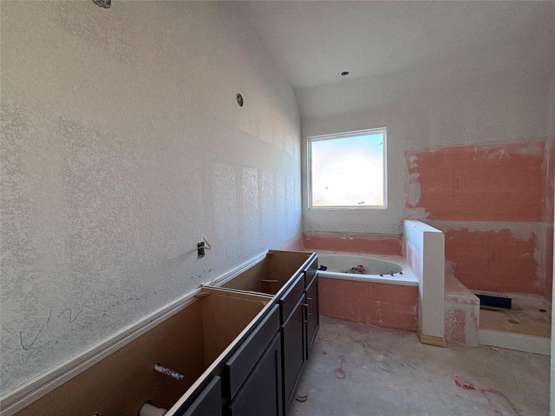 In-progress construction of a new home in The Colony 50s, Bastrop, TX (Image 23). In-progress construction of a new home in The Colony 50s, Bastrop, TX (Image 23).