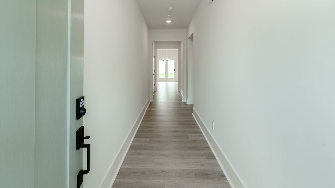 Representative unfurnished interior of a home built from the Hanover by D.R. Horton in The Village at Sandy Plains, Marietta (Image 14).