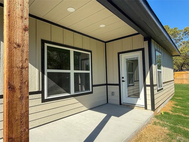 Exterior details and patio area of a home in , Rio Vista (Image 17). Exterior details and patio area of a home in , Rio Vista (Image 17).