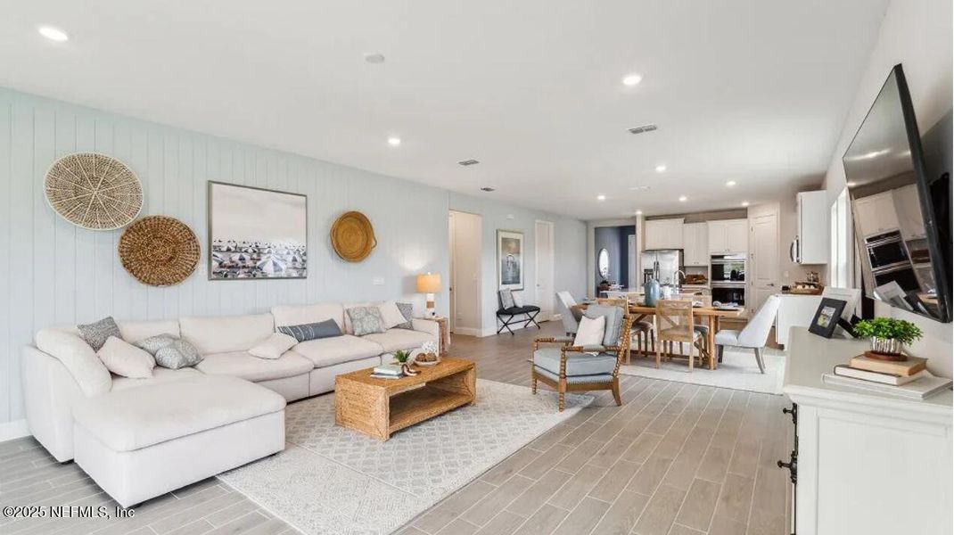 Furnished interior view inside a new home in Silver Meadows at SilverLeaf, St. Augustine (Image 13).
