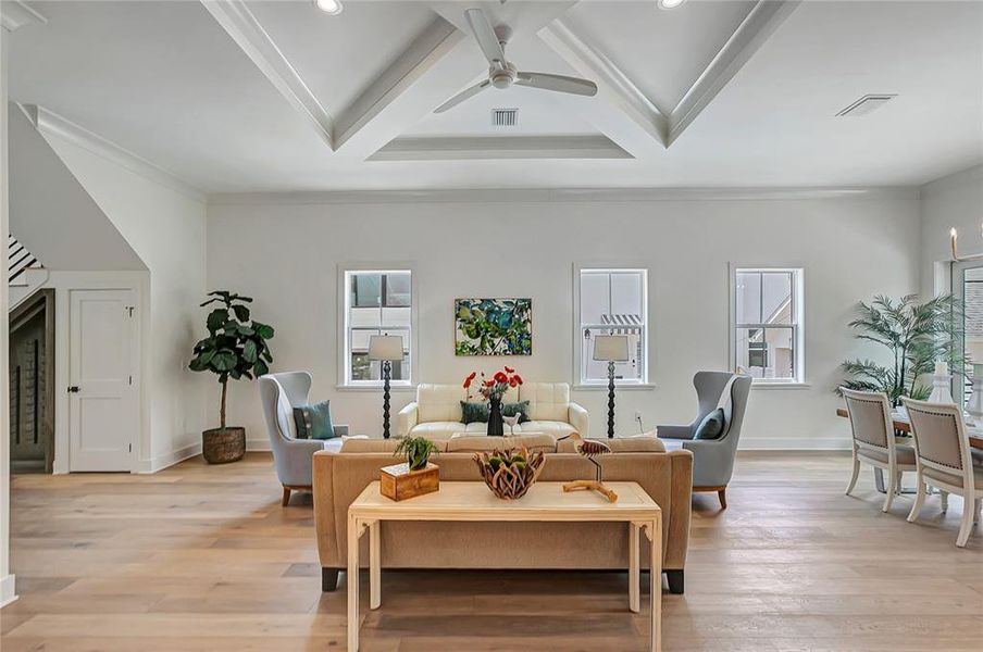 Furnished interior view inside a new home in , Tampa (Image 14).