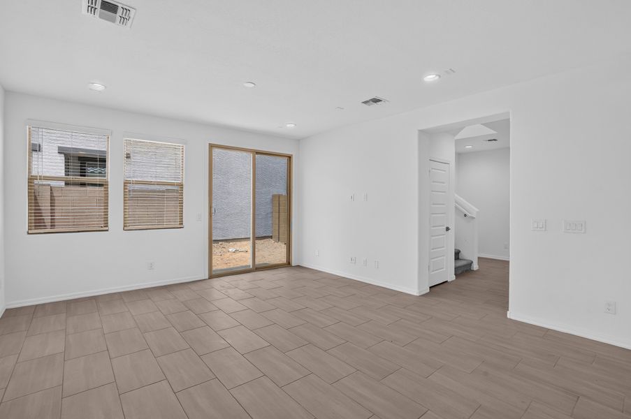 Spacious, unfurnished interior of a new home in Rancho Mercado, Surprise (Image 14). Spacious, unfurnished interior of a new home in Rancho Mercado, Surprise (Image 14).