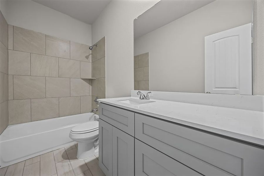Furnished interior view inside a new home in Butler Farms, Liberty Hill (Image 11).