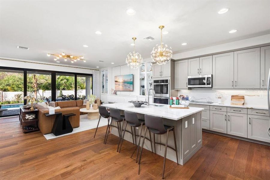 Furnished interior view inside a new home in , Fort Myers (Image 7).
