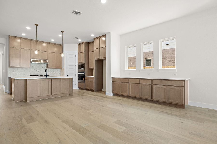 Furnished interior view inside a new home in , Pflugerville (Image 8).