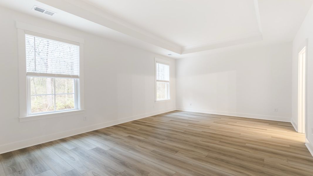 Representative furnished interior of a home built from the Colleton by DRB Homes in Creekside at Andrews, Summerville (Image 25).