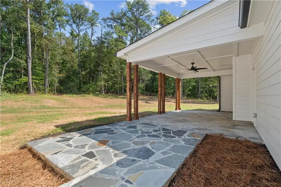 Exterior details and patio area of a home in , Cartersville (Image 3).