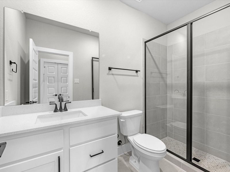 Furnished interior view inside a new home in Trillium, Richmond (Image 7).