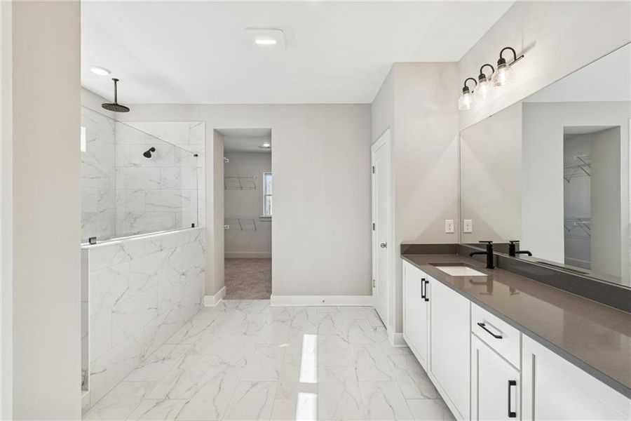 Furnished interior view inside a new home in Ellis, Marietta (Image 9).