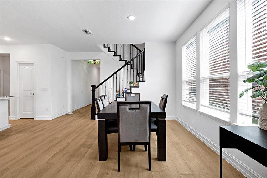 Furnished interior view inside a new home in , Little Elm (Image 9). Furnished interior view inside a new home in , Little Elm (Image 9).