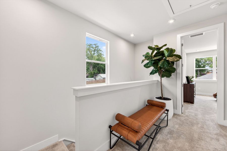 Furnished interior view inside a new home in Context at Oakhurst, Charlotte (Image 15).