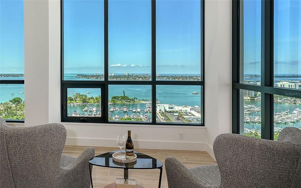 Furnished interior view inside a new home in , Sarasota (Image 25).