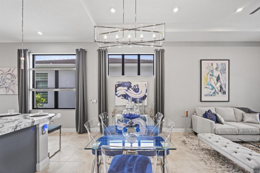 Furnished interior view inside a new home in , Port St. Lucie (Image 50). Furnished interior view inside a new home in , Port St. Lucie (Image 50).