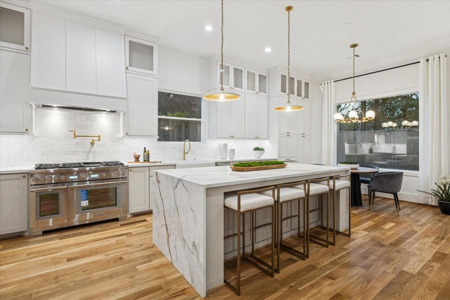 Furnished interior view inside a new home in , Houston (Image 6).