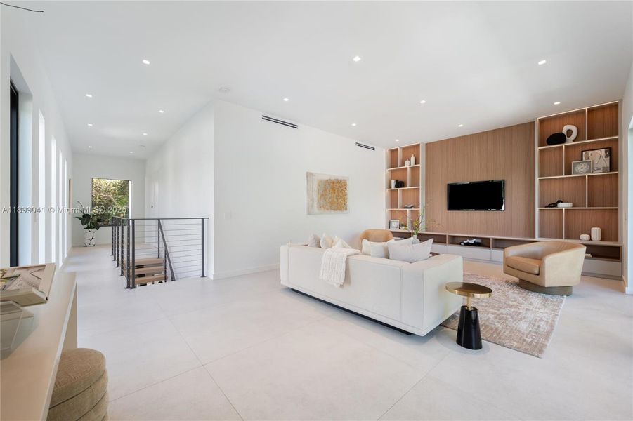 Upstairs living room Upstairs living room