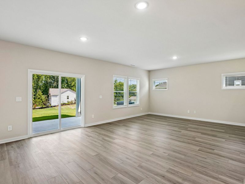 Spacious, unfurnished interior of a new home in The Heritage at Buffaloe Reserve, Raleigh (Image 12). Spacious, unfurnished interior of a new home in The Heritage at Buffaloe Reserve, Raleigh (Image 12).