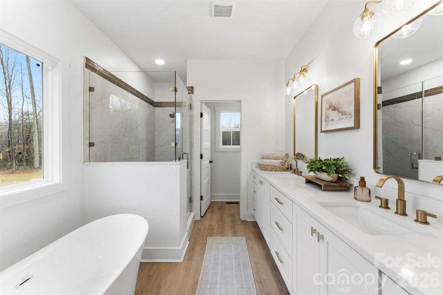 Furnished interior view inside a new home in , Bessemer City (Image 6).