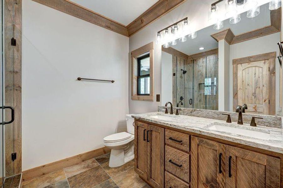 Furnished interior view inside a new home in , Ellijay (Image 7).