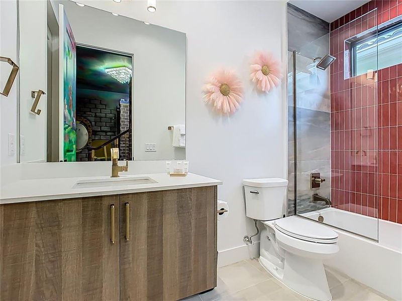 Furnished interior view inside a new home in , Reunion (Image 16). Furnished interior view inside a new home in , Reunion (Image 16).