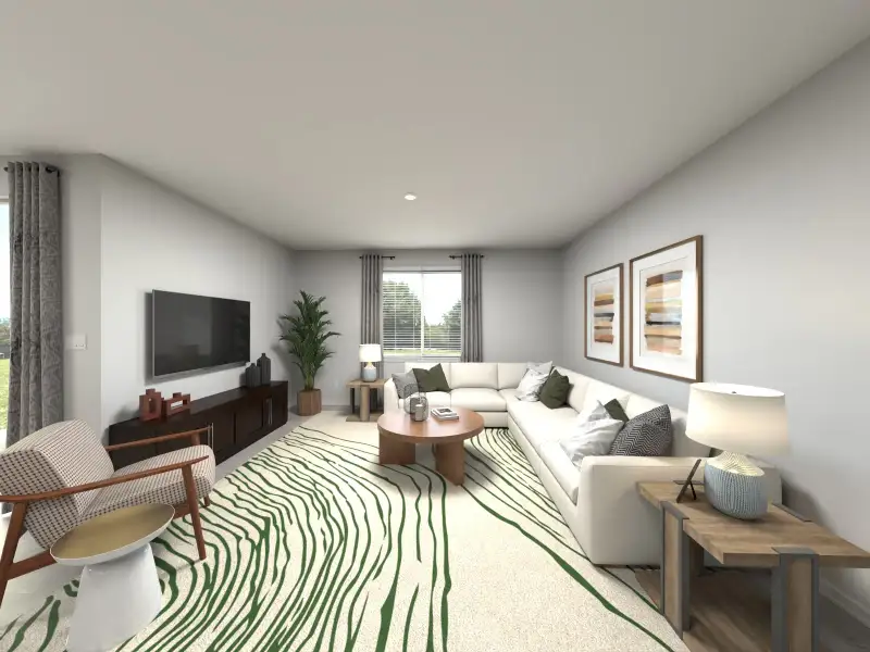 Furnished interior view inside a new home in , Apopka (Image 5).