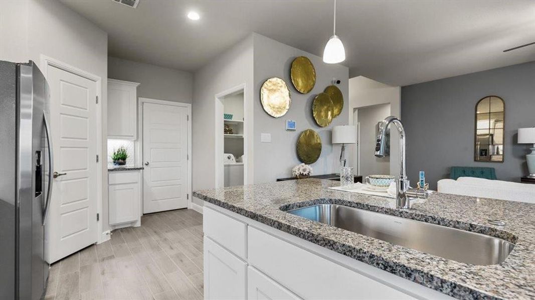 Furnished interior view inside a new home in Legado, Cleburne (Image 7). Furnished interior view inside a new home in Legado, Cleburne (Image 7).