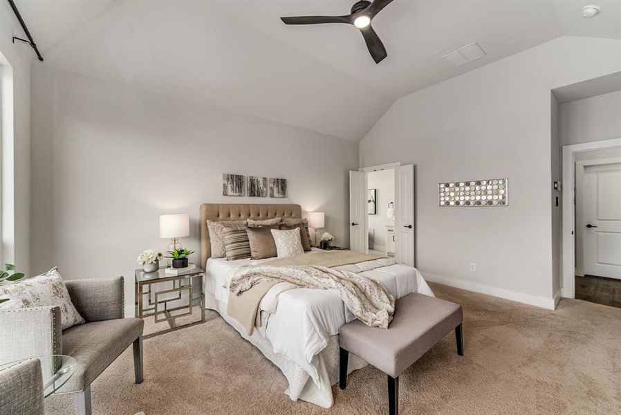 Furnished interior view inside a new home in Edgewood Creek, Celina (Image 4).