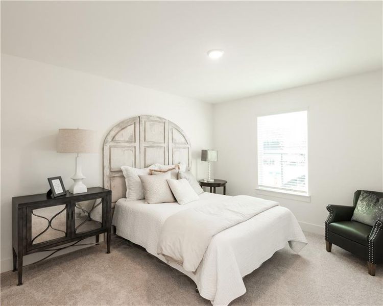 Furnished interior view inside a new home in Tribute, Hoschton (Image 15).