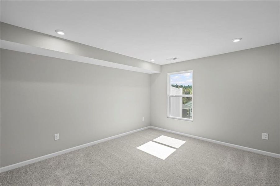 Spacious, unfurnished interior of a new home in Villas at Gold Creek, Dawsonville (Image 17).