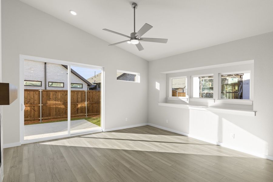Spacious, unfurnished interior of a new home in Willow Grove Single-Family Homes, Melissa (Image 18). Spacious, unfurnished interior of a new home in Willow Grove Single-Family Homes, Melissa (Image 18).