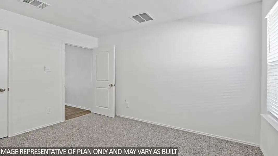 Spacious, unfurnished interior of a new home in The Canopies, Splendora (Image 11).