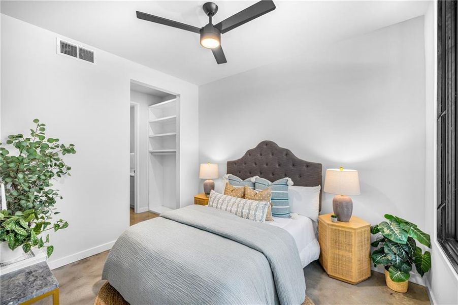 Furnished interior view inside a new home in , Atlanta (Image 6).