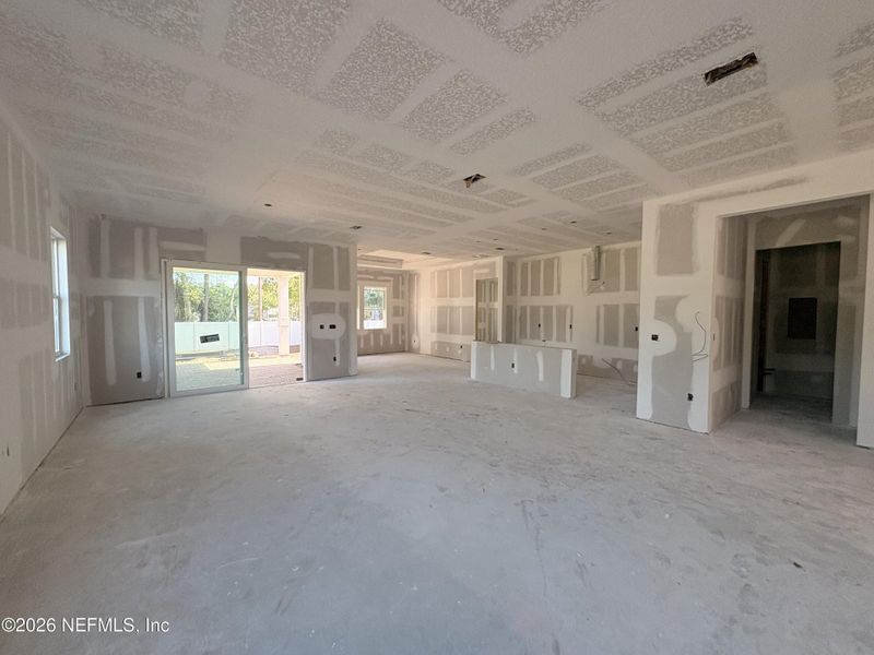 In-progress construction of a new home in , St. Augustine, FL (Image 5).