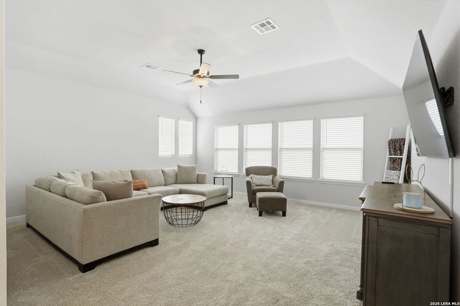 Furnished interior view inside a new home in Davis Ranch, San Antonio (Image 37).