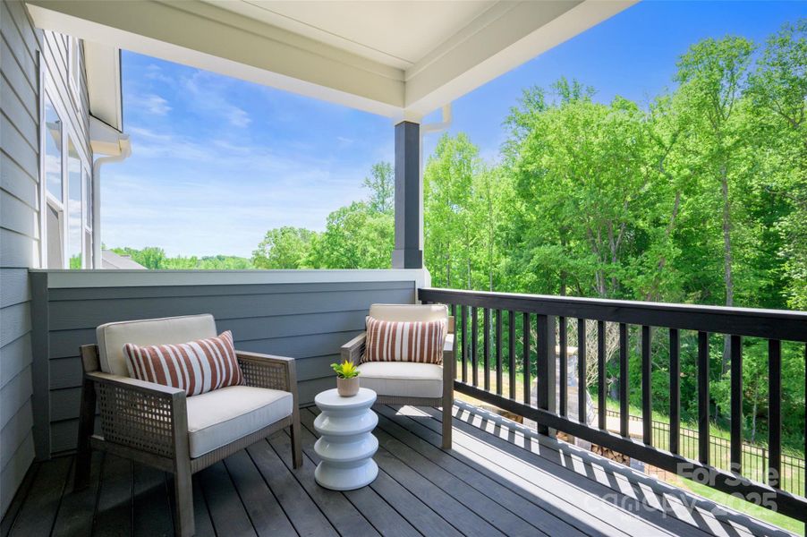 Furnished interior view inside a new home in North Creek Village, Huntersville (Image 15).