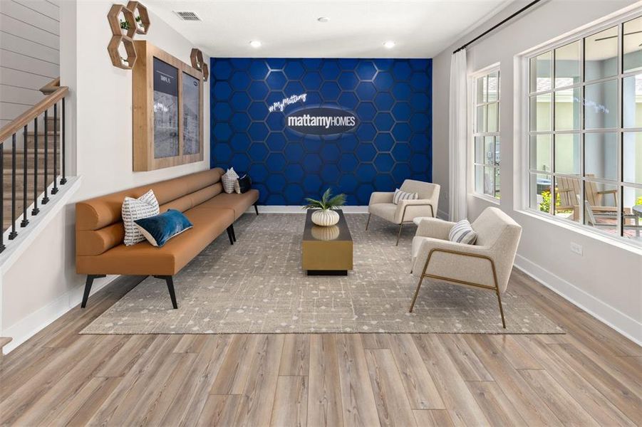 Furnished interior view inside a new home in Celebration, Celebration (Image 10).