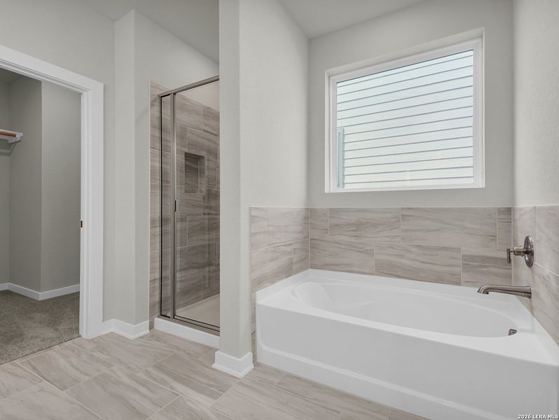 Furnished interior view inside a new home in Morgan Meadows, San Antonio (Image 8).