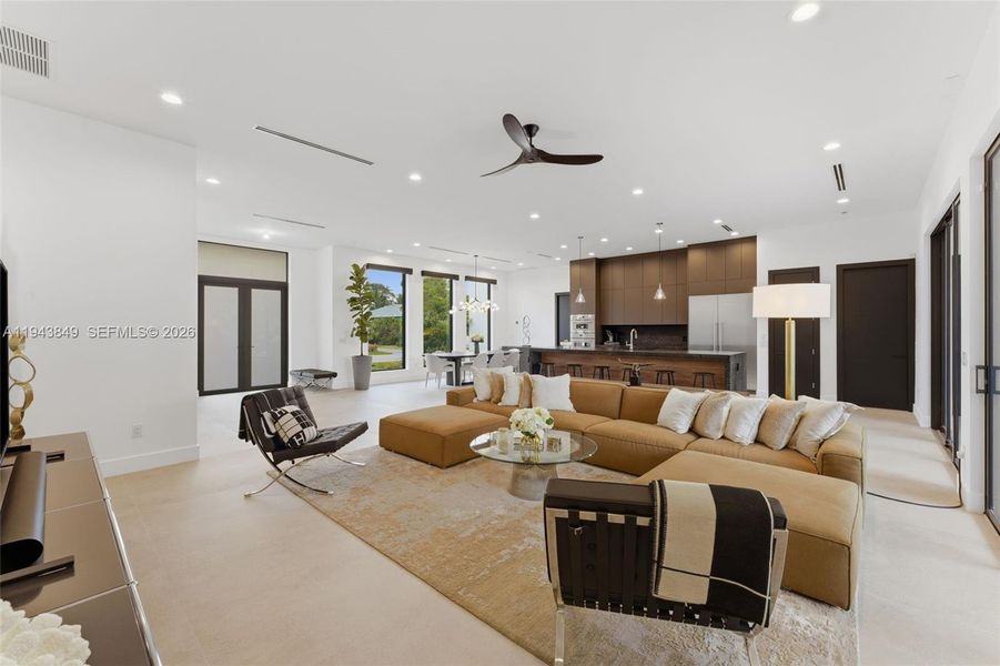 Furnished interior view inside a new home in , Wilton Manors (Image 15).