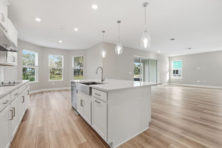 Furnished interior view inside a new home in Timber Ridge, Plant City (Image 11).