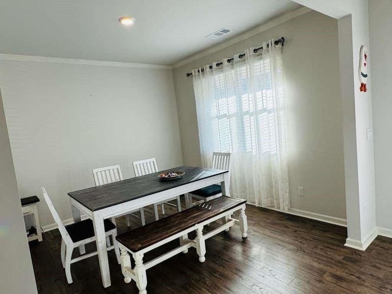 Furnished interior view inside a new home in , Powder Springs (Image 12). Furnished interior view inside a new home in , Powder Springs (Image 12).