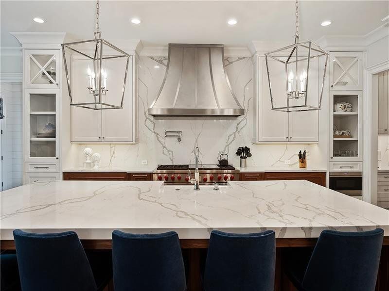 Furnished interior view inside a new home in Crossroads, Alpharetta (Image 16).