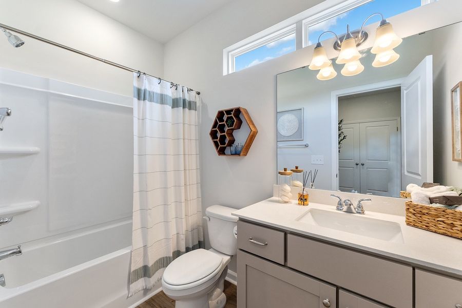 Representative furnished interior of a home built from the Dahlia - Genesis Value Collection by Mungo Homes in Westview, Charlotte (Image 8).