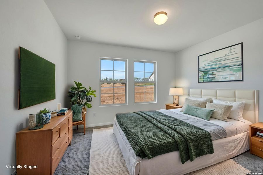 Furnished interior view inside a new home in Paloma Park, Converse (Image 6). Furnished interior view inside a new home in Paloma Park, Converse (Image 6).