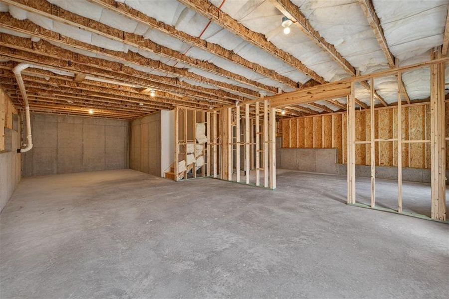 In-progress construction of a new home in Allen Manor, Hoschton, GA (Image 37).