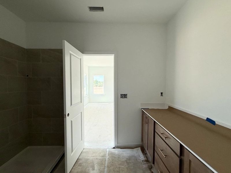 In-progress construction of a new home in The Point, Rolesville, NC (Image 23).